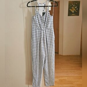 19 Cooper Plaid Jumpsuit